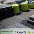 Blue grey solid outdoor wood non slip composite decking